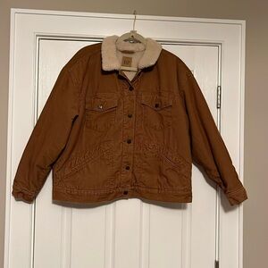 Women’s Gap Sherpa lined corduroy jacket